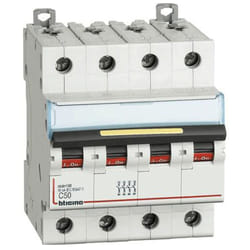 Bticino - interruttore magnetotermico 4P c 50A 16kA 4 moduli FT84C50
