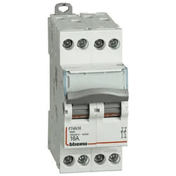 Sezionatore 4P 16A 2 moduli F74N16 - Bticino