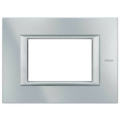 Placca Bticino Axolute 3 Moduli Tech Monochrome HA4803HC