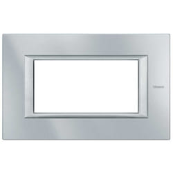 Placca Bticino Axolute 4 Moduli Tech Monochrome HA4804HC