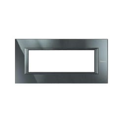 Axolute placca 6 moduli color antracite ha4806hs - Bticino