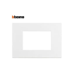 Placca Axolute Air 3 moduli bianca