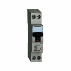 BTICINO BTDIN MAGNETOTERMICO C20 1P+N 1 MODULO 4500A FC881C20 Descrizione Prodotto L'interruttore magnetotermico Bticino BTDI ...