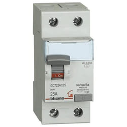 Bticino - differenziale salvavita 25A 0.03A 2P ac GC723AC25