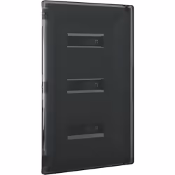 Centralino da incasso LINEA SPACE in resina termoplastica con portello fumè, 36 moduli DIN (3x12) da completare con scatola F ...