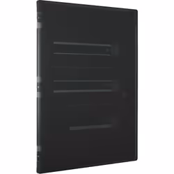 Centralino da incasso LINEA SPACE in resina termoplastica con portello fumè, 54 moduli DIN (3x18) da completare con scatola F ...