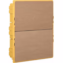Scatola da incasso per centralini LINEA SPACE e serie E215 24 moduli DIN su 2 file (con protezione paramalta). Dimensioni: 37 ...