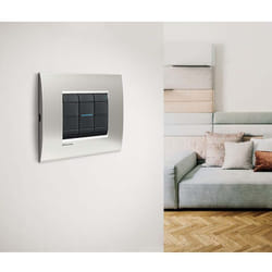 Bticino - Interruttore Serie living international, 1p 16a 1m, colore nero