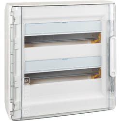 F305PT36 Centralino Da Parete 2x18 Moduli IP40 portello trasparente - Bticino