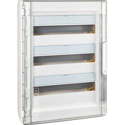 BTicino F305PT54 Centralino Da Parete 3x18 Moduli IP40 portello trasparente