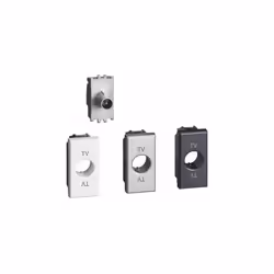 Questa Presa TV passante 14dB 1m Compatibile Tipo H4202P14 appartiene alla serie Axolute di Bticino che rappresenta l'eccelle ...