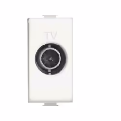 BTICINO MATIX PRESA TV DIRETTA 1 MODULO BIANCO AM5202D Descrizione Prodotto La presa TV diretta BTICINO Matix è un elemento e ...