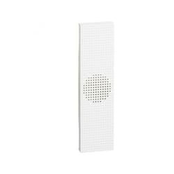 Living now cover per suoneria in bronzo e ronzatore 1 modulo bianco kw15 - Bticino