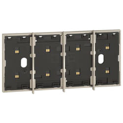Bticino - Frame Elettrificato Living Now 4 moduli Sabbia KM8104