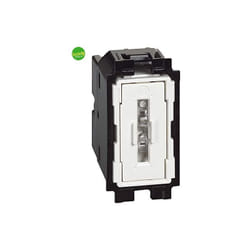 Pulsante assiale Bticino living now 10 a 230 v senza cover