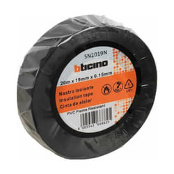 Bticino - Nastro isolante spessore 0,12 mm - altezza 19 mm - nero