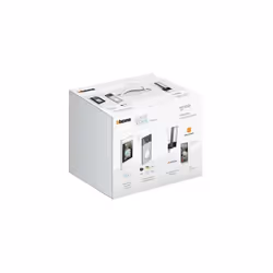 Kit vivavoce monofamiliare con videocitofono connesso vivavoce Classe 300EOS with Netatmo, pulsantiera LINEA 3000 in finitura ...