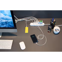 bticino Slim prolunghe e multiple 1,5 m 4 presa(e) AC Interno Bianco - Vista aggiuntiva 4