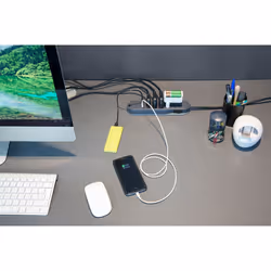 bticino Slim prolunghe e multiple 1,5 m 4 presa(e) AC Interno Grigio - Vista aggiuntiva 4