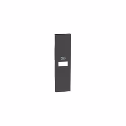 Cover 1 modulo per caricatori USB art. K4191A, K4192C, Nero