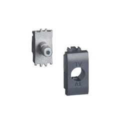 Bticino - L4202FN - Presa sat coassiale tipo-F 1M - Antracite