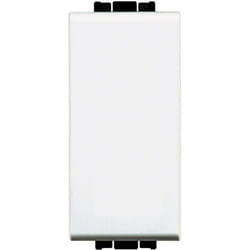 Bticino - Doppio pulsante livinglight 1 modulo 10a bianco - n4036n