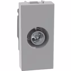 Presa TV passante BTicino Serie: MatixGo Attenuazione -14 dB Ingombro moduli : 1 Connettore: maschio Per impianti di antenna  ...