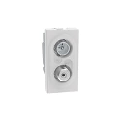 Presa tv sat Bticino matixgo diretta 1 modulo bianco - jw4214d