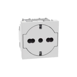 Bticino - Presa flat matixgo 2p+t 16a 2 moduli bianco - jw4140a16f