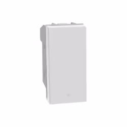 Interruttore basculante Bticino MatixGo 1P 10AX illuminabile bianco - JW4001 Interruttore basculante 1P 10AX - 250Vac Illumin ...