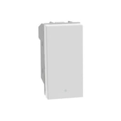 Pulsante basculante Bticino matixgo 1p no 10a illuminabile bianco - jw4005
