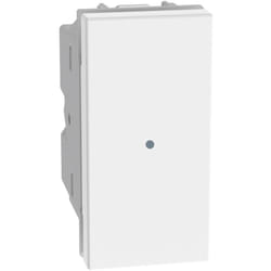Bticino - Pulsante assiale matixgo 1 modulo 1p 10a bianco - jw4055