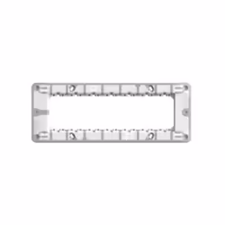 Supporto Bticino MatixGo a vite 7 moduli - J4707 Supporto 7 moduli Fissaggio con viti