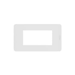 Placca Bticino matixgo 4 moduli bianco - ja4804jw