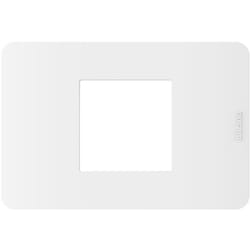 JA4819JW - MatixGO - Placca 2P Cent. White - Bticino