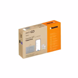 Starter kit Bticino MatixGo per tapparelle bianco - JW2010KIT Starter Kit per gestire le tapparelle composto da: -N 1 art. JG ...