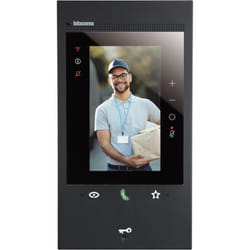 Videocitofono Connesso 2 Fili Wi-fi Monitor Classe 300EOS Nero Bticino 344884