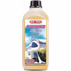 Detergente rapido lavaggio camper Rimuove le antiestetiche righe nere Rimuove ogni genere di sporco difficile Non aggredisce ...