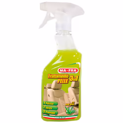 MA-FRA Trattamento 3in1 Pelle, Auto, Spray, Tappezzeria, Trasparente, Pelle, Verde
