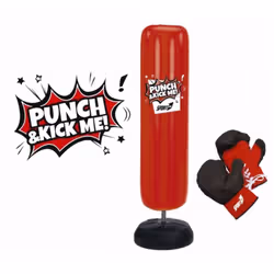 Mandelli Punch Bag Gonfiabile Altezza 150 Cm Con Guanti