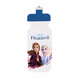 Wheeline Borraccia Frozen 2, 380 ml, Sport, Multicolore, Bambino, Ragazza, Blu