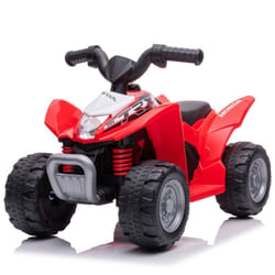 Honda - Quad Elettrico a Batteria per Bambino Macchina Cavalcabile Suoni Luci