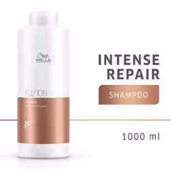 Wella Fusion Shampoo 1 L, 1000 ml, Shampoo, Professionale, Donna, Capelli rovinati, Protezione, Purificante, Riparazione, Lev ...