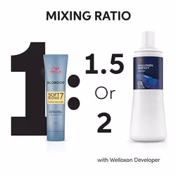 Wella Blondor Soft Blonde 7 In Crema 200ml - Vista aggiuntiva 3