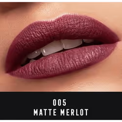 Max Factor Lipfinity Velvet Matte, 005 Matte Merlot, 4ml - Vista aggiuntiva 4