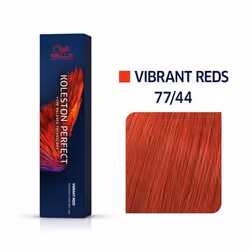 Wella Koleston Perfect Me+ Vibrant Reds, Marrone, 77/44, Unisex, 60 ml, Per tutti i tipi di capelli, Shine