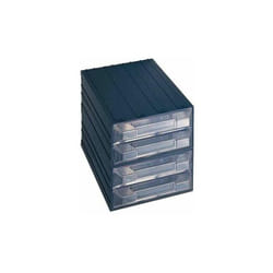 Cassettiera 4 Scomparti Vision 19-2 Dim. 20,8x13,2x20,8 cm - Terry