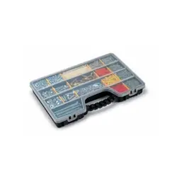 Valigetta portaminuterie ProOrganizer 24&quot; - 51 x 33 x 6 cm - PPL - trasparente/nero - Terry 1000624