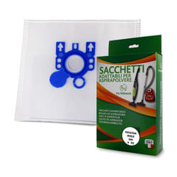 Miele - 4PZ sacchetti microfibra aspirapolvere gn compatibili da S300 a S55 hoover