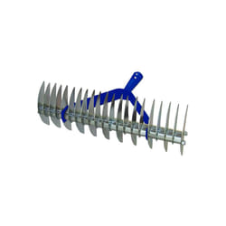 Agef - rastrello aeratore doppio • acciaio denti 11/21 cm 39 o.mm 26